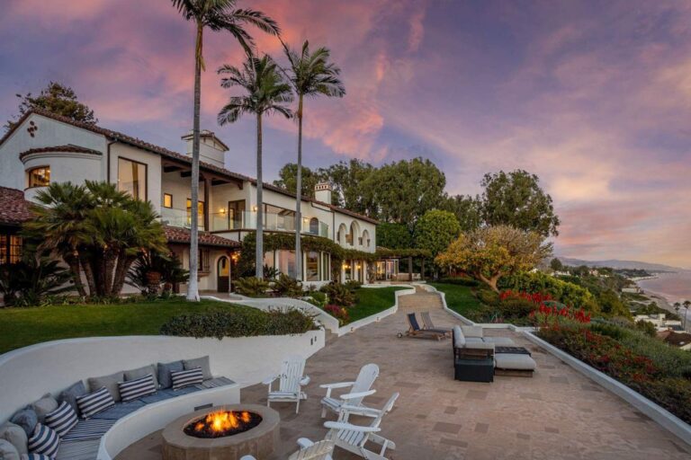 Seeking for $110 Million, This Breathtaking Malibu Oceanfront Estate is The Ultimate in Privacy, Security and Seclusion