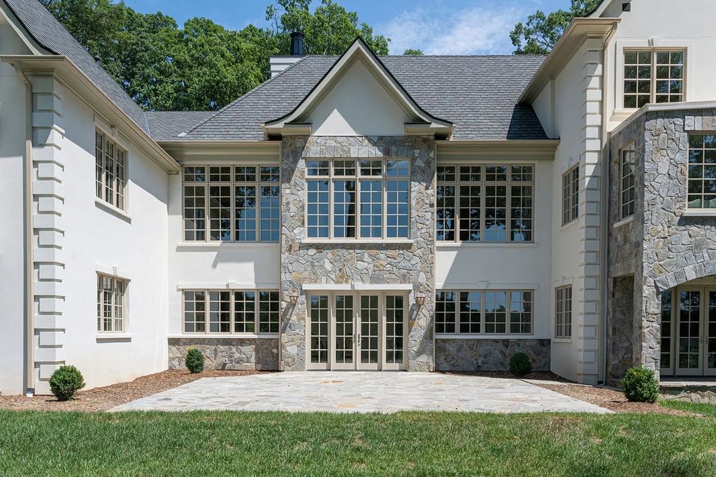 The Residence in Asheville is on an exceptionally generous golf course lot offering extraordinary views of Mt Pisgah, now available for sale. This home located at 23 Eastwood Rd, Asheville, North Carolina