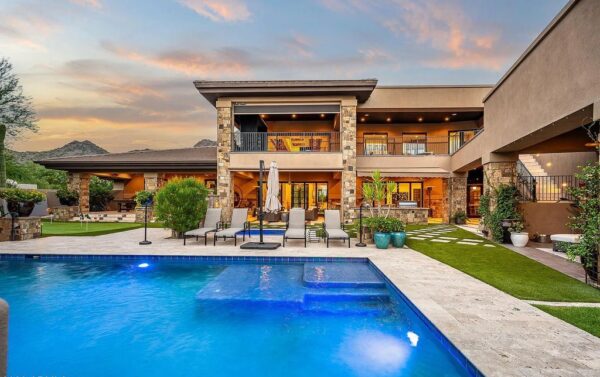 Spectacular Modern Desert Estate with Breathtaking Mountain Views in Scottsdale Seeking $5.895 Million