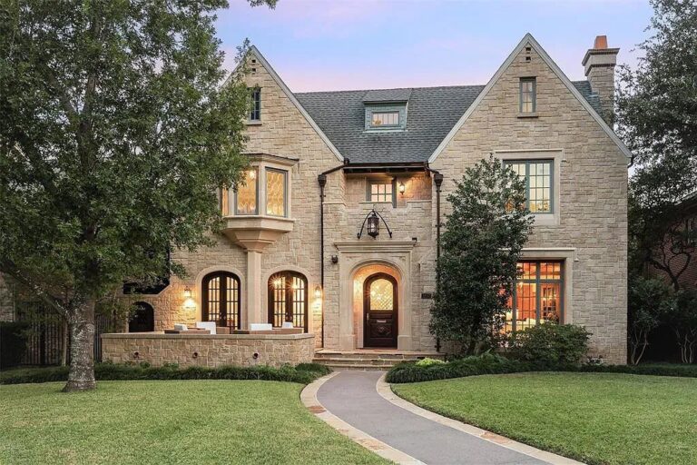 Stunning Home with High Quality Construction in Dallas First Time on The Market for $4.8 Million