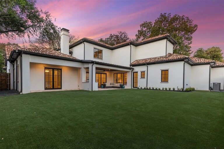 Stunning New Construction Home in Highly Desirable Old Preston Hollow