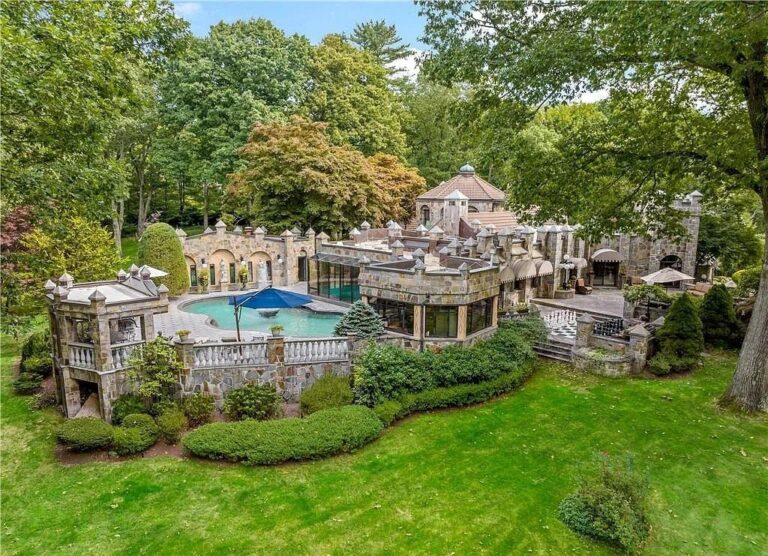 This $12.5M Private Estate Has Every Feature Desired in a Family Compound in Westport, CT