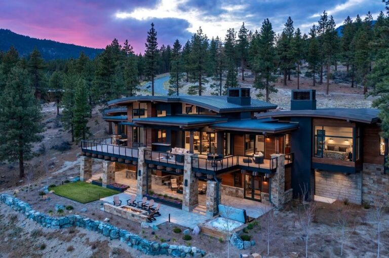 This $12.95 Million Award Winning Property in Carson City, Nevada Situated on A Spectacular Homesite with Stunning Views