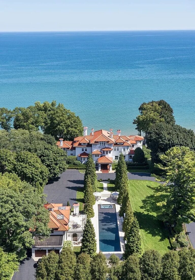 This $15.85M Spanish Influenced Villa in Winnetka, IL is Glorious and Reminiscent of the Time