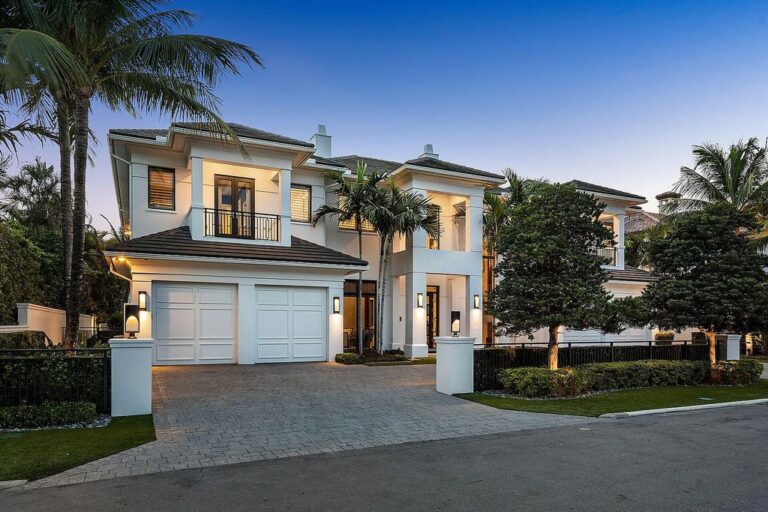 This Exceptional Luxury Estate in Boca Raton delights with Panoramic