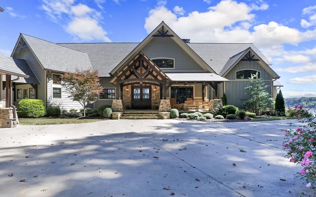 The Estate in Hayesville is a luxurious home featuring beautiful landscape and luxurious comforts now available for sale. This home located at 238 McIntosh Cir, Hayesville, North Carolina; offering 07 bedrooms and 08 bathrooms with 11,000 square feet of living spaces. 