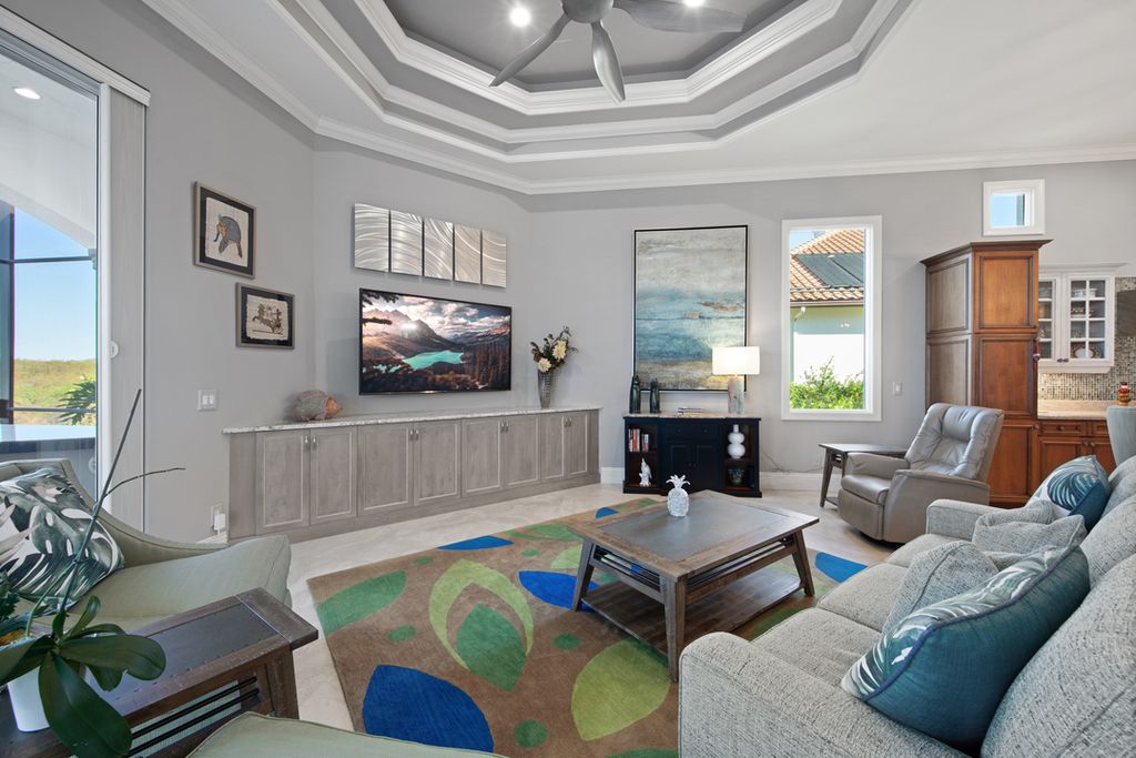 208 Audubon Boulevard, Naples, Florida is a beautiful estate designed for living life to the fullest and capable of accommodating a large family or multiple guests in total comfort.