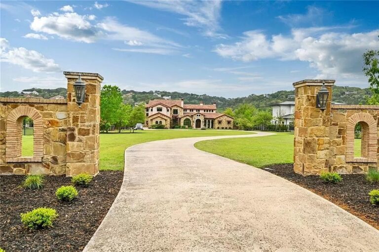 This 6.95 Million Lake Austin Estate boasts An Architectural Feat with
