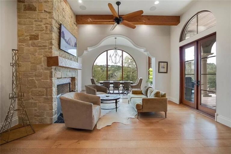 This 6.95 Million Lake Austin Estate boasts An Architectural Feat with