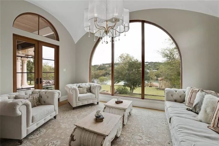 This 6.95 Million Lake Austin Estate boasts An Architectural Feat with