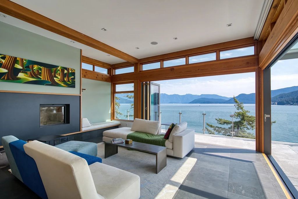 The Estate in Gibsons is a luxurious home offering exceptional privacy with a gorgeous mature landscaping and ocean views now available for sale. This home located at 1012 Marine Dr, Gibsons, BC V0N 1V1, Canada; offering 03 bedrooms and 04 bathrooms with 3,944 square feet of living spaces.