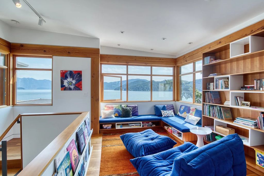 The Estate in Gibsons is a luxurious home offering exceptional privacy with a gorgeous mature landscaping and ocean views now available for sale. This home located at 1012 Marine Dr, Gibsons, BC V0N 1V1, Canada; offering 03 bedrooms and 04 bathrooms with 3,944 square feet of living spaces.