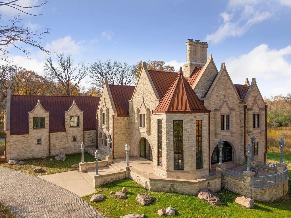 The Residence in Long Lake is a design-build collaboration between famed architect James McNeal and luxury home builder Luke Busker, now available for sale. This home located at 835 Hunt Farm Rd, Long Lake, Minnesota