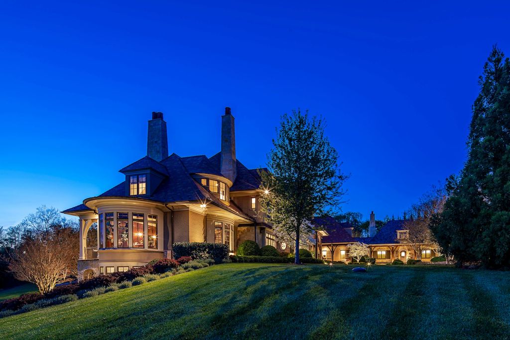 The Estate in Potomac has consistent finishing on every floor with the lower level as beautiful as the main and upper floors, now available for sale. This home located at 10408 Stapleford Hall Dr, Potomac, Maryland