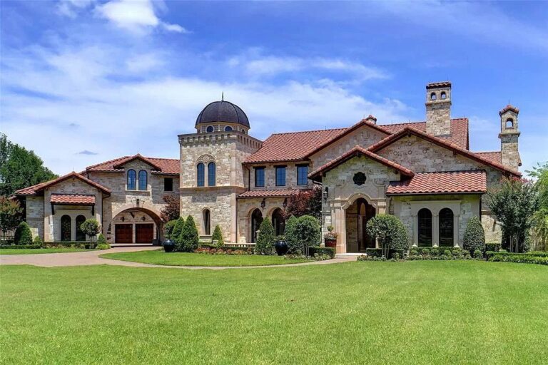 A Magnificent Architectural Masterpiece in Colleyville with Many Incredible Features Asking for $7,900,000