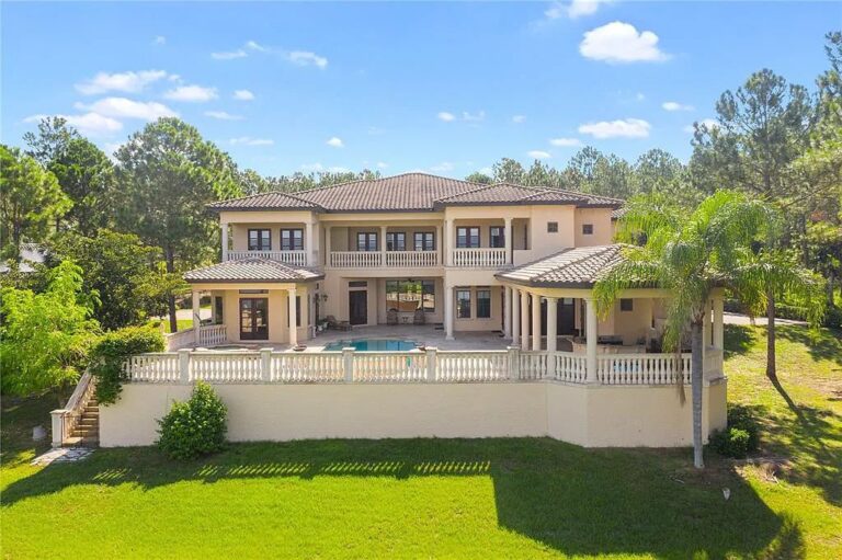 A One of A Kind Home in Bella Collina Florida with Nearly 12,500 SF of Amazing Living Spaces For Sale at $5.8 Million