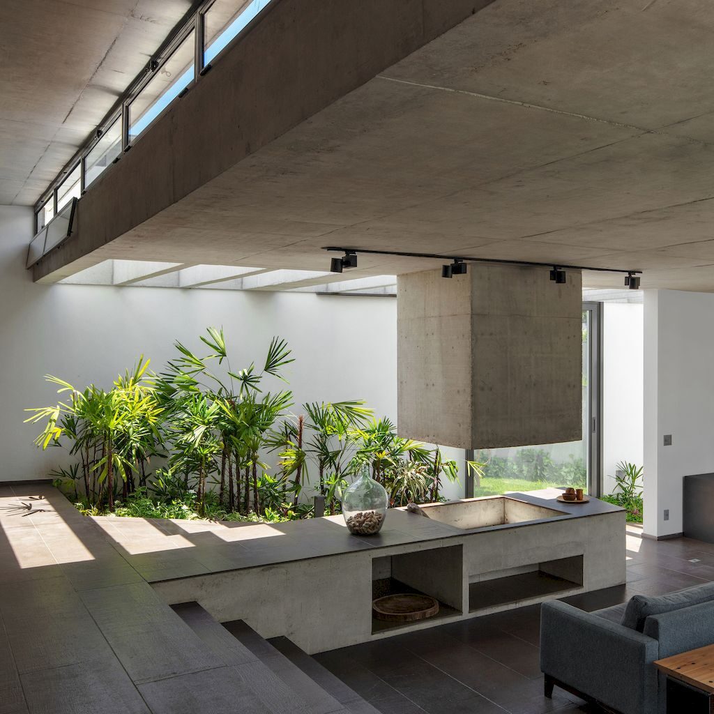 A3L House with Outside Living Connection Design by Obra Arquitetos