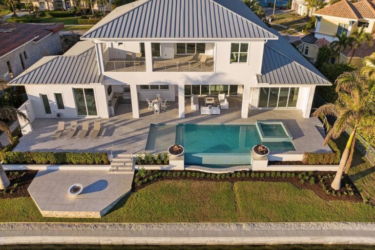 Absolutely Breathtaking Contemporary Home with Wide Open Southern Bay Views in Marco Island, Florida Listed for $11.5 Million