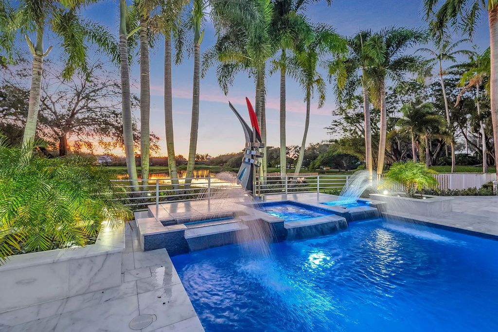 5297 Princeton Way, Boca Raton, Florida is an architectural marvel with deco-modern design and excess of natural sunlight built for entertaining, located in the prestigious Princeton Estates. 