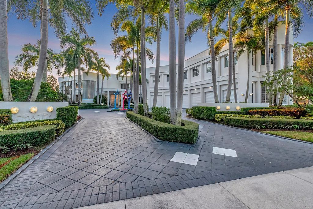 5297 Princeton Way, Boca Raton, Florida is an architectural marvel with deco-modern design and excess of natural sunlight built for entertaining, located in the prestigious Princeton Estates. 