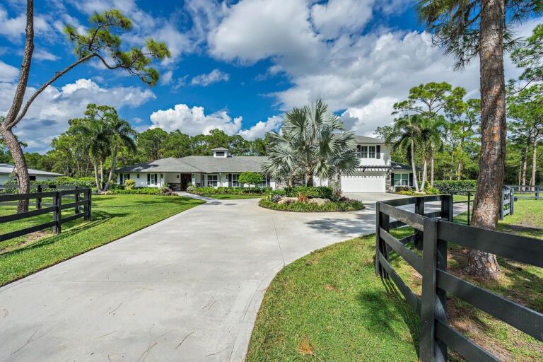 An Exquisite Pristine and Private Equestrian Estate with Beautiful