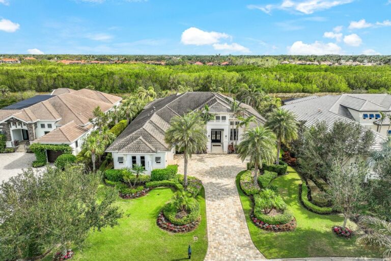 An Exquisitely Crafted Home with Quintessential Indoor Outdoor Living Seeks $4.8 Million in Bonita Springs, Florida