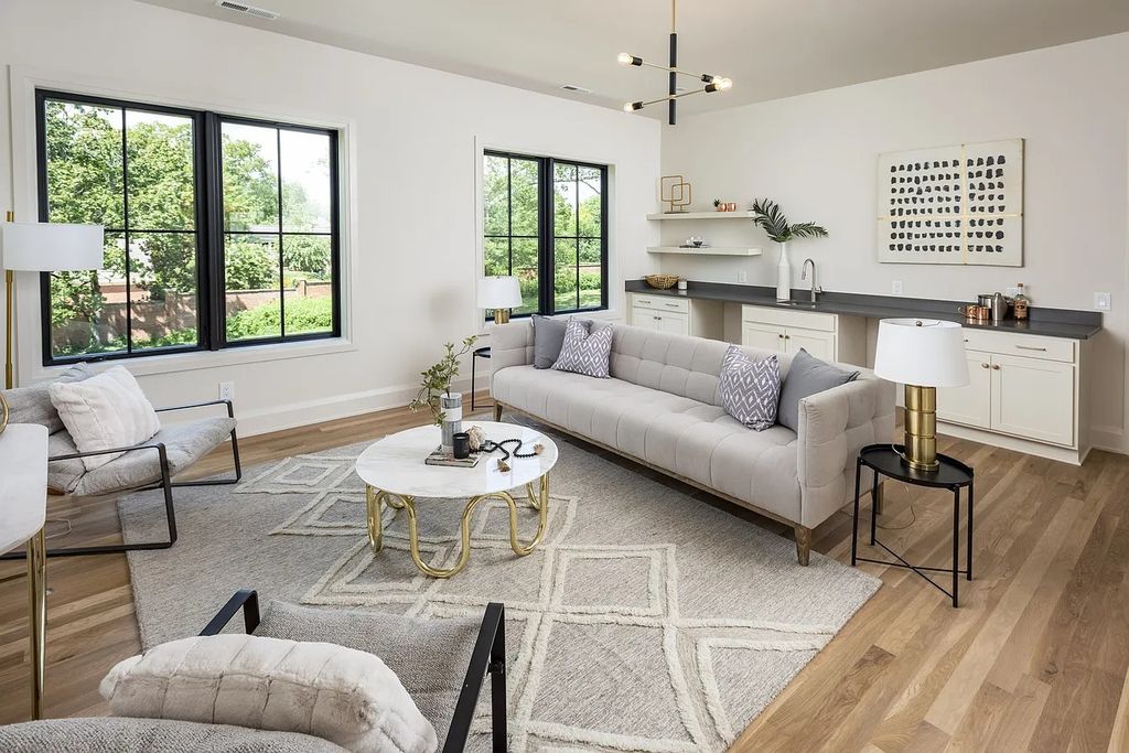 The Home in Nashville is designed by David Baird, & styled by Marcelle Guibeau, now available for sale. This home located at 3612B Woodmont Blvd, Nashville, Tennessee