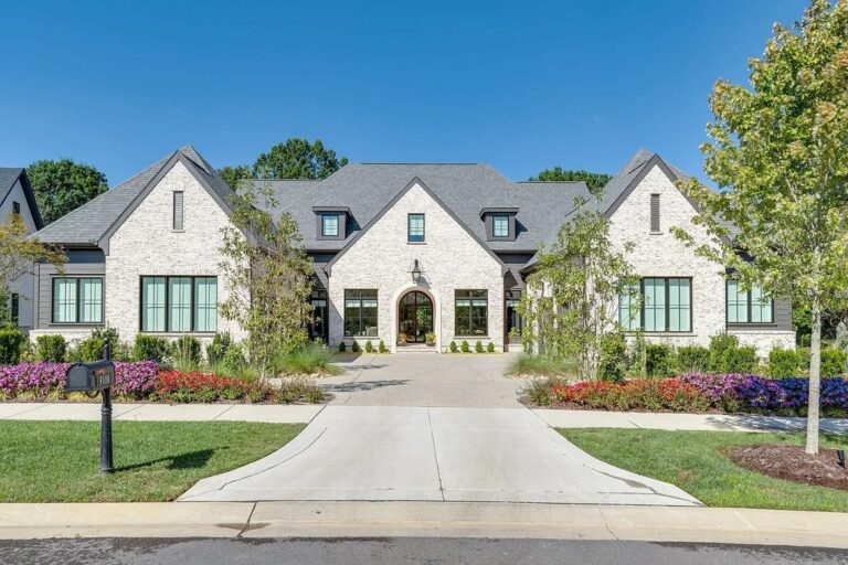 Exquisite Custom Home in Desirable Gated Community in College Grove, TN on Market for $4.5M