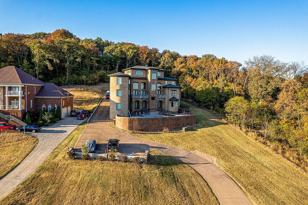 The Home in Nashville is equipped with designer finishes and custom features and elevator service for all 3 floors & basement, now available for sale. This home located at 3412 Fairmeade Dr, Nashville, Tennessee