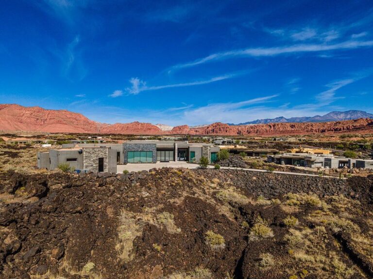 On top of the World! A Truly One of a Kind Contemporary Estate in Saint