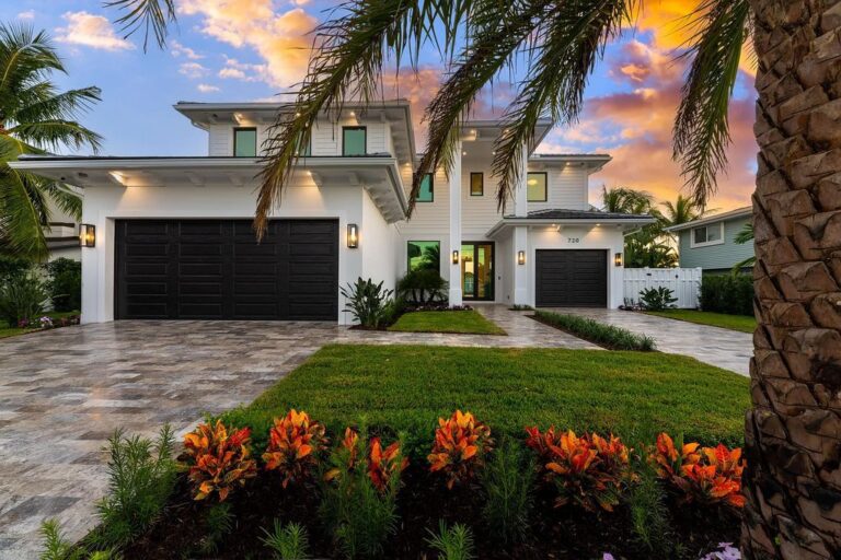 One of A Kind Waterfront Estate in The Village of North Palm Beach Comes with Spectacular Resort Style Living for Sale at $5.5 Million