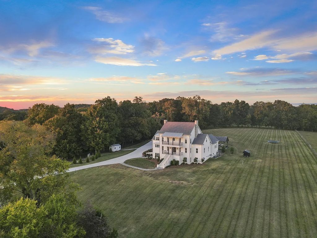 The Estate in Thompsons Station is a luxurious home surrounded by beautiful Tennessee rolling hills, now available for sale. This home located at 4900 Bethesda Rd, Thompsons Station, Tennessee
