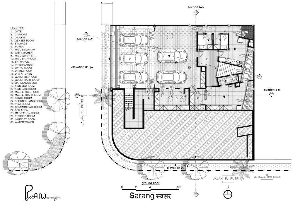 Sarang Nest House in Indonesia by Realrich Architecture Workshop