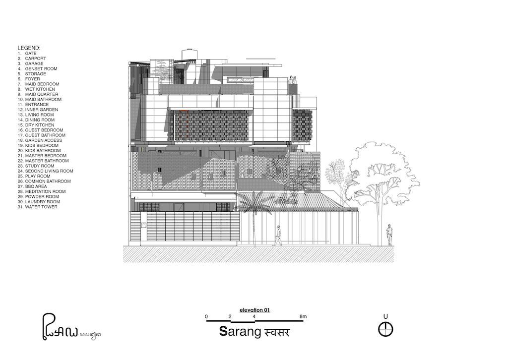 Sarang Nest House in Indonesia by Realrich Architecture Workshop