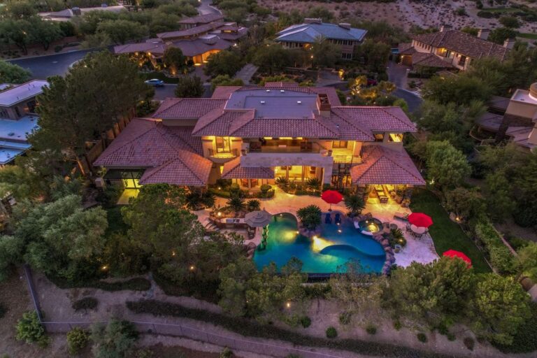 Spectacular Santa Barbara Villa with World Famous Las Vegas Strip Views Aims for $6,750,000