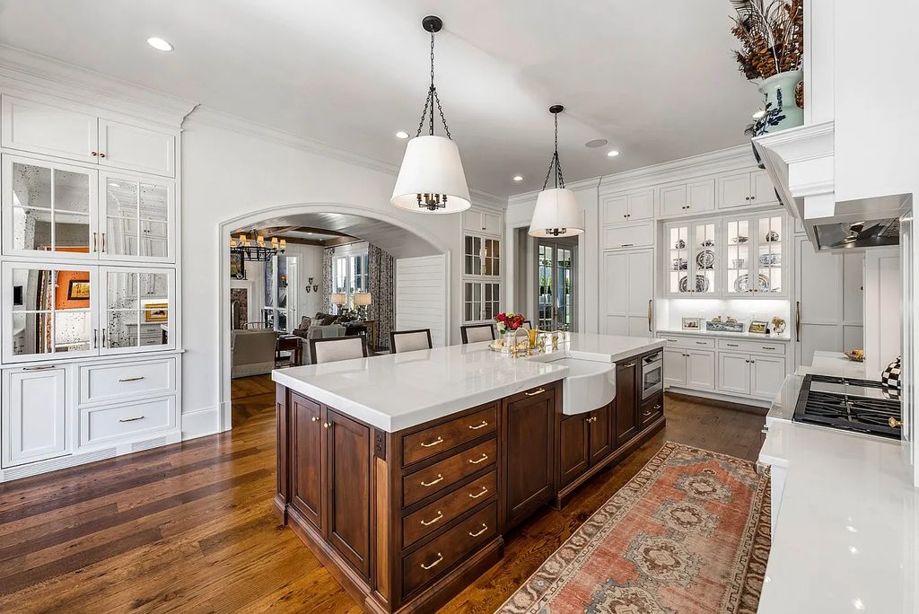 The House in Nashville is a luxurious home with warm & inviting entrance, sunny, light filled rooms, now available for sale. This home located at 4335 Chickering Ln, Nashville, Tennessee