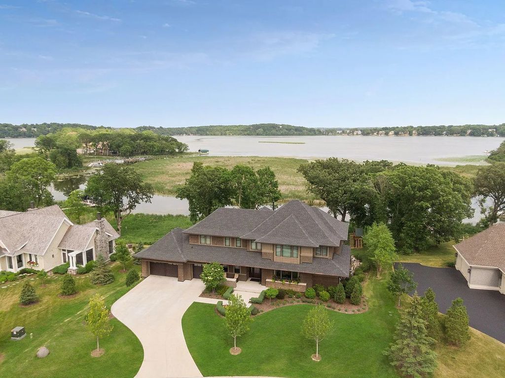 The Home in Excelsior is built by the most awarded architectural designer and builder in the state - Charles Cudd Co, now available for sale. This home located at 3776 Woodland Cove Pkwy, Excelsior, Minnesota