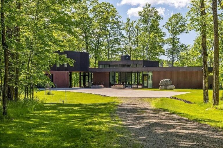 This $5.1M Beautiful Home in Bovey, MN is Unique and Has Every Attention to Detail