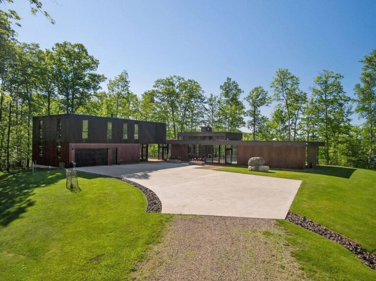 This Beautiful Home in Bovey, MN is Unique and Has Every Attention to