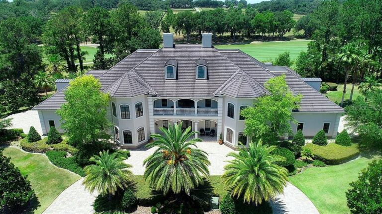 Spectacular Estate in Ocala, Florida is Perfect for Family Living and Entertaining with Resort Style Amenities