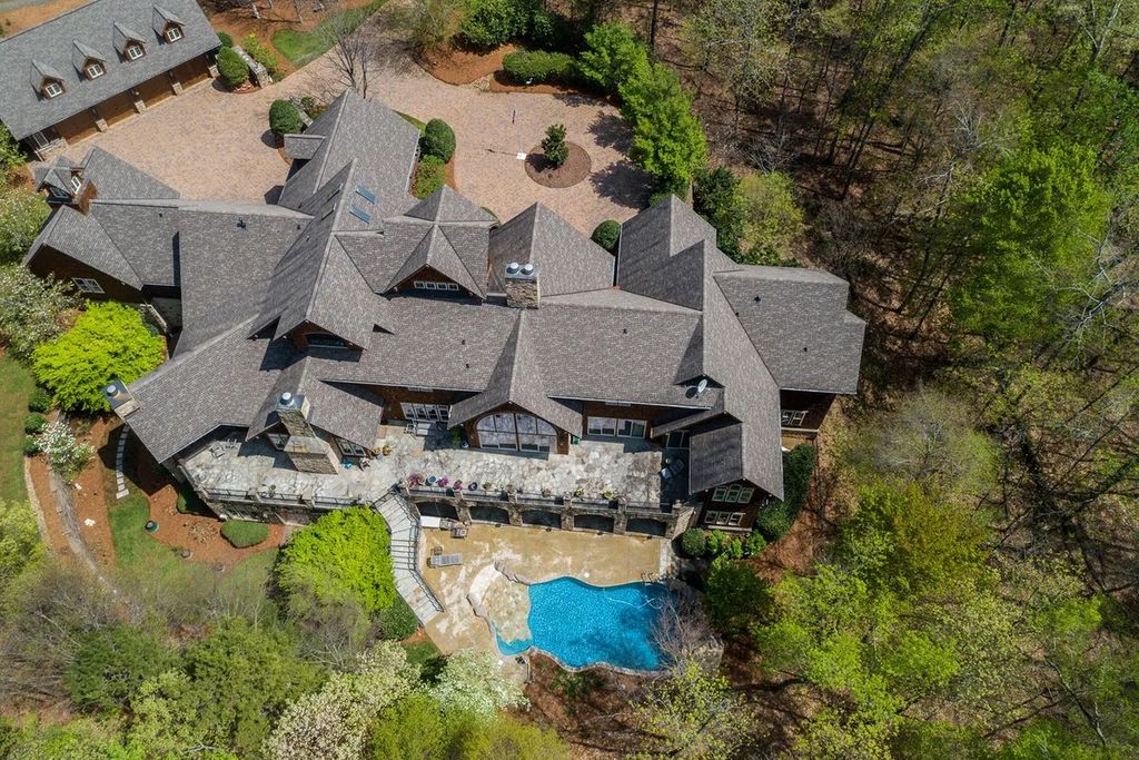 The Estate in Charlotte is a luxurious home architecturally designed and crafted by Arcadia Custom Homes now available for sale. This home located at 9235 Sweetleaf Pl, Charlotte, North Carolina; offering 06 bedrooms and 09 bathrooms with 17,135 square feet of living spaces.