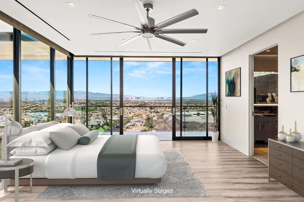 7 Talus Court, Henderson, Nevada is a guard-gated Ascaya property in a location that simply cannot be replicated with Indoor and outdoor appeal have been masterfully blended, seamlessly merging both industrial and natural elements.