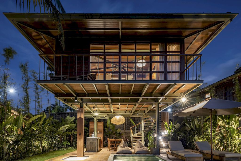 Treehouse Studio Treads Lightly on Lush Landscape of Bali by Stilt Studios