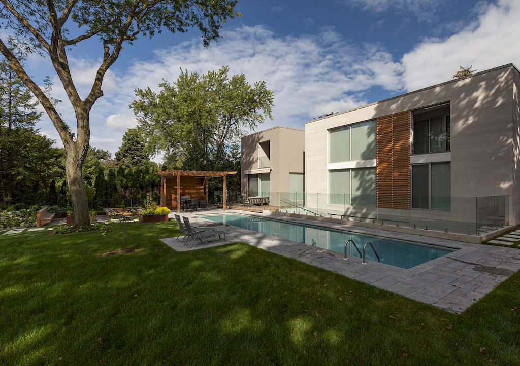 Twosome House, an Elegant Etobicoke Home in Canada by Atelier RZLBD