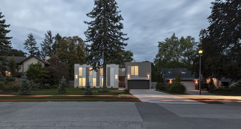 Twosome House, an Elegant Etobicoke Home in Canada by Atelier RZLBD