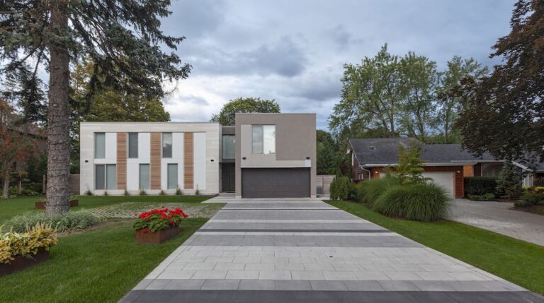 Twosome House, an Elegant Etobicoke Home in Canada by Atelier RZLBD