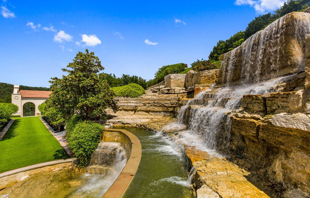 12400 Cedar Street, Austin, Texas is an uniquely magnificent estate situated on 21+ hillside acres of prime south shore lakefront property boasting unobstructed and panoramic elevated views of Lake Travis. 