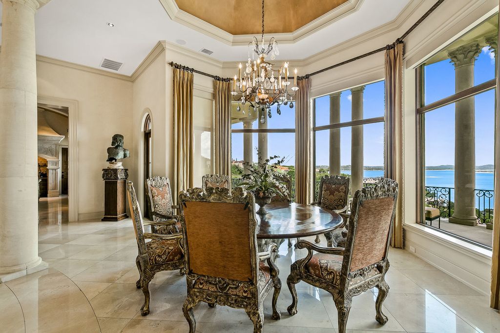 12400 Cedar Street, Austin, Texas is an uniquely magnificent estate situated on 21+ hillside acres of prime south shore lakefront property boasting unobstructed and panoramic elevated views of Lake Travis. 