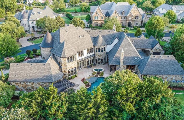 Gorgeous Custom Home in Westlake Texas Offering Glorious Pool and Backyard Views For Dream Living Hits The Market For $3.995 Million