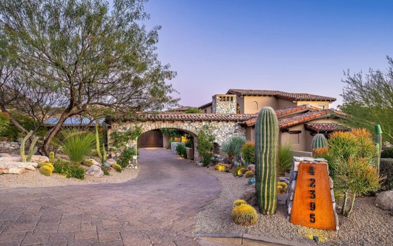 Listed At $7.299 Million, This Signature European Home in Scottsdale ...